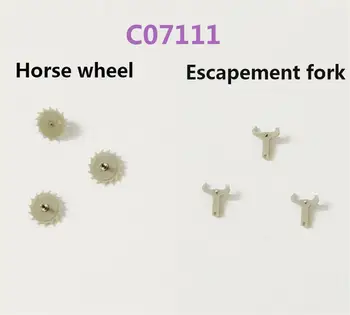 Аксессуары для часов Подходят к механизму ETA C07111 Оригинальные детали для часов с конским спуском Вилка для спуска колеса