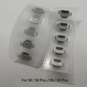 50 шт. Для Samsung Galaxy S8 Plus/S9 Plus/S10 Plus S10E Micro USB Порт Для Зарядки Док-Станция Разъем Зарядного Устройства Разъем