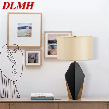 Светодиодные лампы DLMH для современной спальни, настольные светильники, Домашний Декоративный светильник с диммером E27, настольная лампа для фойе, гостиной, офиса