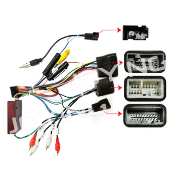 Жгут проводов Joying с декодером Canbus и разъемом радиоадаптера для Honda Civic CRV 2012