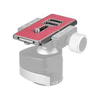 Универсальная быстроразъемная пластина Andoer с петлей для ремня камеры, Съемный ключ для винта камеры Для штатива Arca Swiss Standard