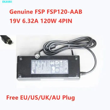 Подлинный FSP FSP120-AAB 19V 6.32A 120W 4-контактный адаптер переменного тока для зарядного устройства для ноутбука