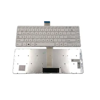 Новая Клавиатура для ноутбука Toshiba Satellite L45-B4383WM L45D-B4178WM L45D-B4178WM L45D-B4198WM Белая Без подсветки и рамки