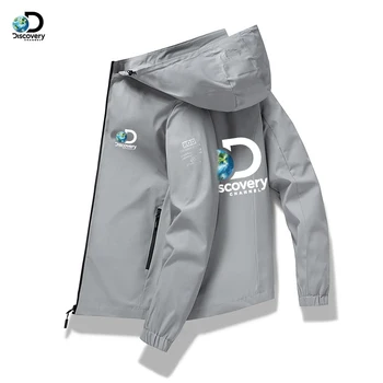 Походная альпинистская куртка 2023 мужская ветрозащитная водонепроницаемая толстовка с капюшоном, ветровка для приключений, мужская куртка