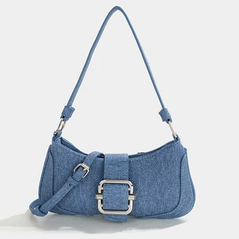 Винтажная сумка для подмышек, модный дизайн 2023 года, Новая сумка на одно плечо, высококачественные кошельки и сумочки