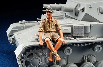 В разобранном виде 1/35 Европейский Dak Panzer Пассажирский БЕЗ бака Исторический комплект смолы миниатюрная модель Неокрашенная