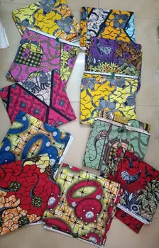 Гарантированы настоящие африканские восковые принты, стиль ткани Анкара, Гана, хлопок с восковым принтом, африканская ткань, настоящая нигерийская восковая ткань