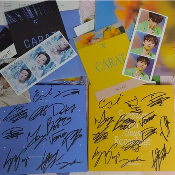 Подписанный альбом SEVENTEEN 4th Album Repackage SECTOR 17 K-POP с автографом от руки