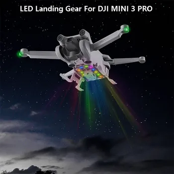 Беспилотный Расширенный Складной Красочный Светодиодный Комплект Шасси Night Flight Light для Аксессуаров Дрона DJI Mini 3 Pro