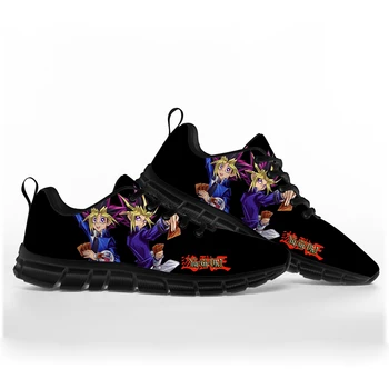 Темная Волшебница Аниме YuGiOh Yami Mutou Спортивная обувь Мужская Женская Подростковая Детская Кроссовки Повседневная Обувь для пар на заказ