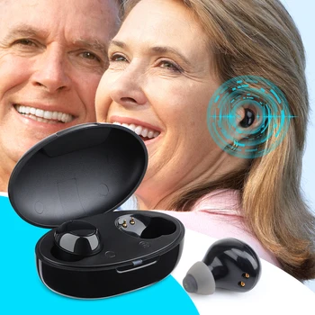 Слуховой USB-Аккумуляторный Мини-аппарат Невидимый Помощник С Регулируемым Тоном Звукоусилителя Здравоохранение