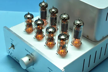 Новейший ламповый усилитель Huaji Audio Amplifier усилитель ST-6P1PP 2 * 10 Вт двухтактный комбинированный усилитель