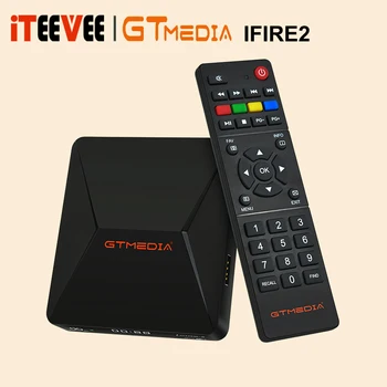 1ШТ GTmedia Smart TV Box 2021 IFIRE 2 Full HD 1080P, H.265 HEVC 10 Бит/процессор 70 МГц Двойной/BT Пульт Дистанционного Управления/Интернет-приставка M3U