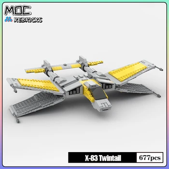 New Star Movie MOC Bricks X-83 Twintail Starfighter, строительные блоки, игрушки, модель, коллекция 