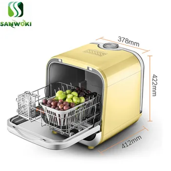 Бытовая посудомоечная машина, машина для чистки фруктов и овощей, стиральная машина для чаш и палочек для еды, машина для дезинфекции посуды