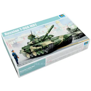 Трубач 05562 1/35 Русский основной боевой танк Т-90А, Военная игрушка ручной работы, набор для сборки пластиковых моделей