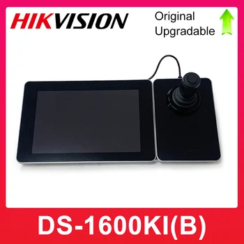 Оригинальная Сетевая клавиатура HIkvision DS-1600KI (B) с емкостным сенсорным экраном 10,1 TFT LCD, проводным подключением к сети Wi-Fi