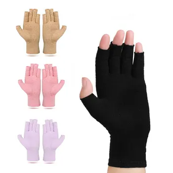 1 Пара Перчаток от артрита Велосипедные перчатки с сенсорным экраном, Антиартритные Компрессионные перчатки для лечения боли в суставах, облегчающие боль в суставах, зимние Теплые