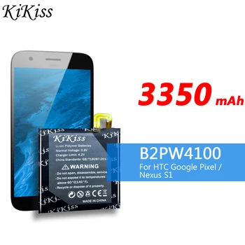 Аккумулятор B2PW4100 емкостью 3350 мАч для телефона HTC Google Pixel Nexus S1, сменные батарейки Batteria + Tools