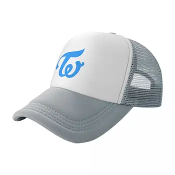 Дважды синий значок логотипа, бейсбольная кепка, рыболовная шляпа, забавная шляпа, модная женская шляпа, мужская