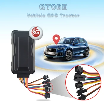Оригинальный Автомобильный Трекер Concox 3G WCDMA GPS GT06E GSM GPRS SMS с Сигнализацией SOS Дистанционное Управление Подачей Топлива/отключением электроэнергии Отслеживание в реальном времени