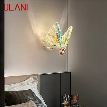 ULANI Nordic Creative Butterfly Настенные светильники, бра, современные светодиодные лампы, светильники для украшения дома