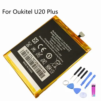 100% Оригинальный аккумулятор Oukitel U20 Plus, высококачественная резервная батарея емкостью 3300 мАч, замена для Oukitel U20 Plus U20Plus + Инструменты