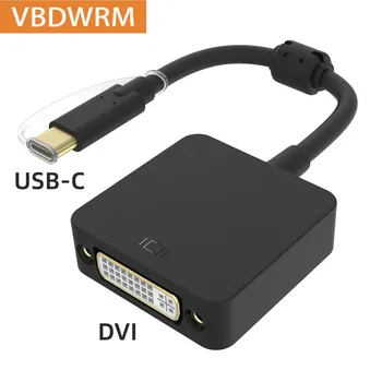 Адаптер USB C к DVI USB 3.1 Type C к VGA HDMI кабель DisplayPort USB-C видеоадаптер для Apple Mac Dell HP Lenovo Asus Xiaomi
