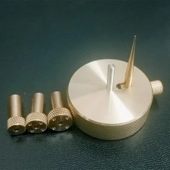 Латунный часовой балансировочный инструмент с регулируемой опорой 8 мм, 9,5 мм, 11 мм для ремонта механизма Инструменты для балансировки колесных пружин