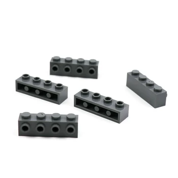 50шт строительных блоков MOC Brick Special 1 x 4 с 4 шпильками с одной стороны для сборки игрушек из частиц для мальчиков и детей
