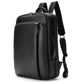 Мужской рюкзак, сумка для компьютера, Дорожная сумка для отдыха, рюкзак из натуральной кожи, мужская сумка через плечо, мужской рюкзак из воловьей кожи