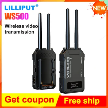 Lilliput WS500 3G SDI, совместимый с HDMI, Автоматический Поиск качественного беспроводного видео высокой четкости, Дальность передачи 500 ФУТОВ, Низкая задержка 80 мс
