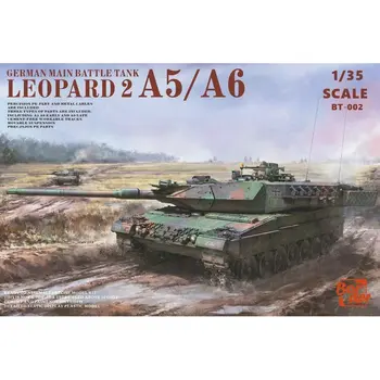 Border BT002 1/35 немецкого основного боевого танка Leopard 2A5/A6 - комплект масштабных моделей