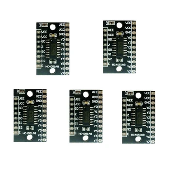 8-канальный аналоговый мультиплексор/демультиплексор 74HC4051 Модуль для макетной платы Arduiuo