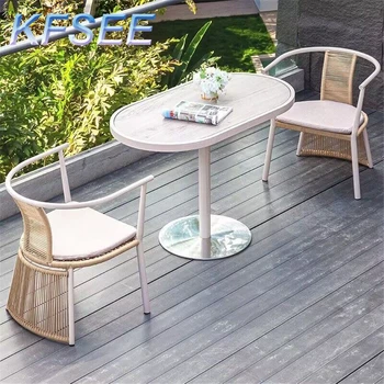 Садовый стол и стул из ротанга Super Kfsee
