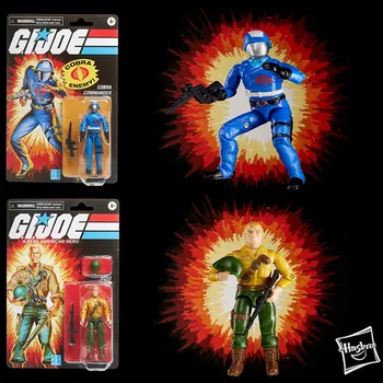 Оригинальный модельный набор серии Hasbro Special Forces Duke (Дюк) против кобры Коммандер, набор аниме-фигурки, игрушки-подарки для мальчиков