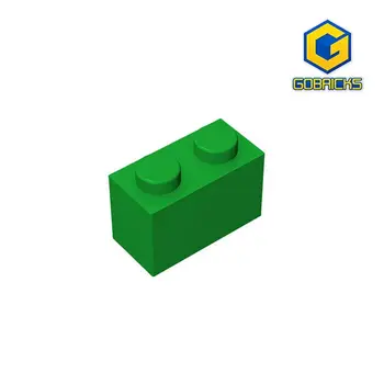 Gobricks MOC Bricks, деталь 35743, Строительные блоки 1x2, Высокотехнологичные совместимые частицы, Детские игрушки, подарки для детей