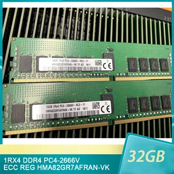 1 шт 16GB 16G 1RX4 DDR4 2666 PC4-2666V ECC REG HMA82GR7AFRAN-VK Оперативная память для SK Hynix Memory