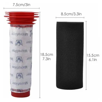 комплект фильтров 2x Foam Stick для BOSCH Athlet BCH6L2560 BCH6ZOOO Фильтры для пылесоса Замена бытовой химии для дома