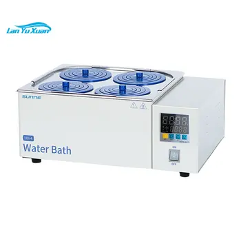 Электрическая водяная баня с постоянной температурой HH-4 с одинарными и двойными отверстиями, 468 отверстий, цифровой дисплей, лаборатория водяной бани