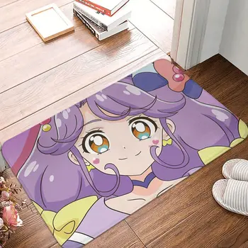 Коралловый Pretty Cure Precure Принцесса аниме Коврик для ванной, домашний коврик, ковер для гостиной, входная дверь