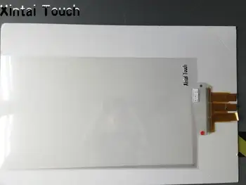 65-дюймовая интерактивная пленка из фольги с несколькими касаниями через витрину магазина / 20 точек сбоку /снизу usb-сенсорной пленки