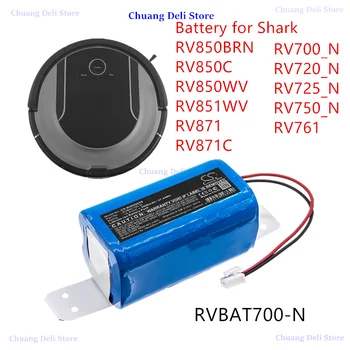 Аккумулятор Пылесоса Cameron Sino RVBAT700-N для Shark RV850BRN RV850C RV850WV RV851WV RV871 RV871C RV700_N RV750_N RV761