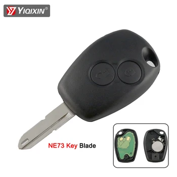 YIQIXIN 2 Кнопки 433 МГц PCF7947 PCF7946 Чип Дистанционного Ключа Автомобиля Для Renault/Kangoo II/Clio III Duster Modus Twingo DACIA Logan