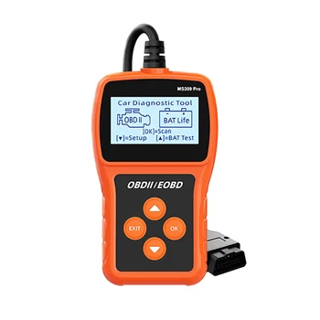 MS309PRO OBD Car Professional Scan Tool Автоматический тестер срока службы батареи OBD считыватель автомобильных кодов Детектор диагностики неисправностей автомобиля
