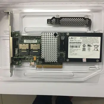 LSI 9264-8i 6 ГБ PCI-E RAID-КОНТРОЛЛЕР 256 МБ RAID5/6 + Аккумулятор = IBM M5015 9260-8I, Бесплатная доставка