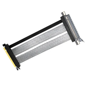 Удлинитель видеокарты PCI-E 4.0 Кабель-адаптер PCIE X16 90-градусный кабель-адаптер PCIE 4.0 Удлинитель