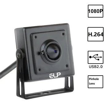 ELP 1080P Full HD H.264 30fps Промышленная Камера 3,7 мм объектив Mini Usb Веб-Камера CCTV С Микрофоном Аудио Микрофон для Банкомата Киоск
