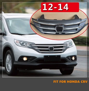 Высококачественная Передняя Средняя решетка ABS Гоночная решетка Переднего бампера для Honda CRV CR-V 2012 2013 2014