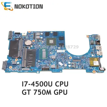 NOKOTION Для Dell Inspiron 17R 7737 17,3-Дюймовая Материнская Плата Ноутбука SR16Z I7-4500U CPU GT 750M GPU CN-0CJFT4 0CJFT4 12309-1 F53D4